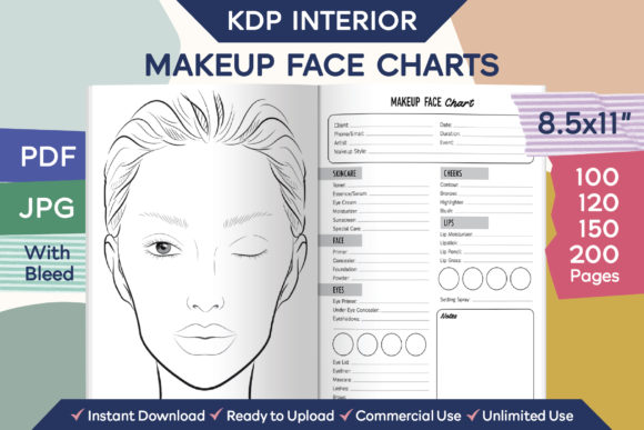 A Practical Resource for MUA Documentation: The KDP Makeup Face Charts Template