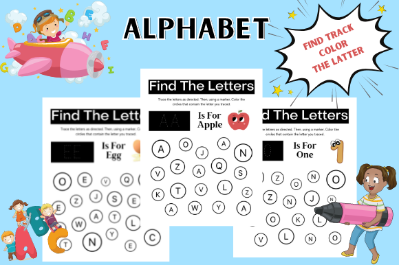 Find Trace Color: A Playful Alphabet for Learning & Design