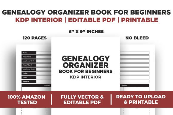 Genealogy Organizer Book for Beginners: Your Essential Toolkit for Family History