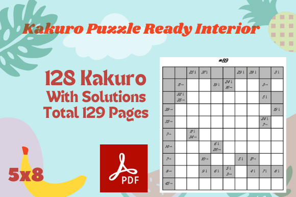 Kakuro Puzzle Book Interior: A Ready-to-Publish Solution for KDP Entrepreneurs