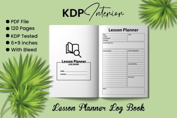 Lesson Planner Log Book: A Practical Design Asset for Creative Professionals