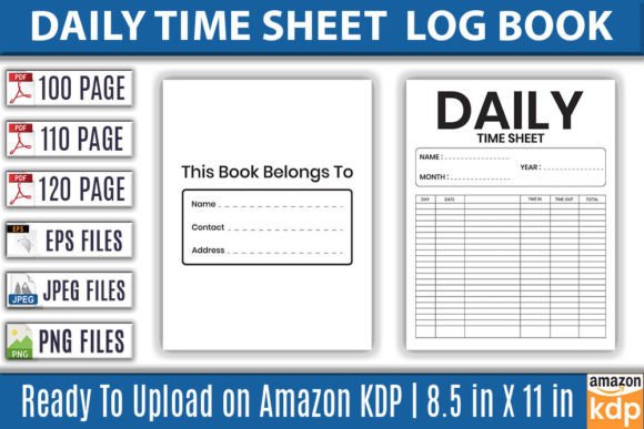 Master Your Time with a Customizable Daily Log Book