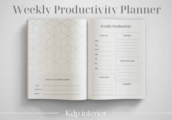 Mastering Your Week: The Power of a Structured Productivity Planner
