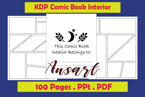 Streamline Your Creative Workflow with the KDP Interior Comic Book Template