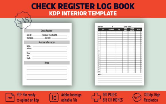 The Check Register Ledger Log Book: Your Foundation for Financial Control
