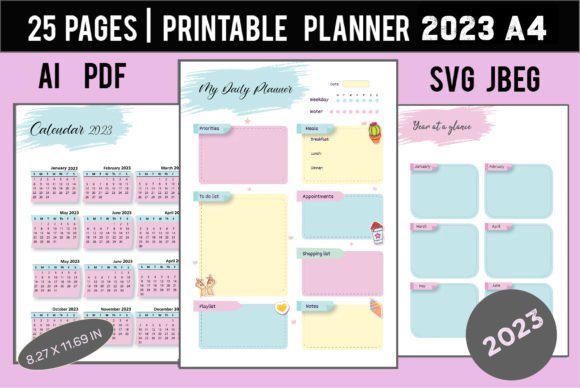 The Printable Planner 2023: A System for Intentional Productivity