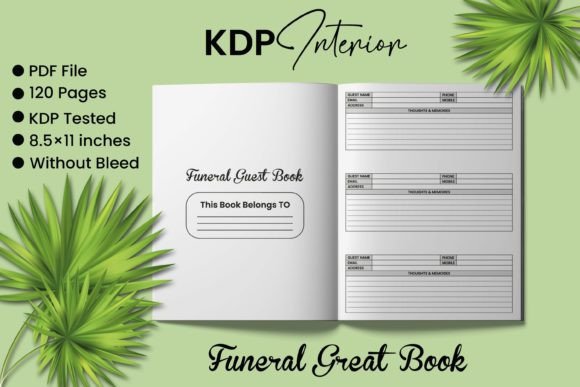 The Significance and Craft of a Funeral Guest Log Book