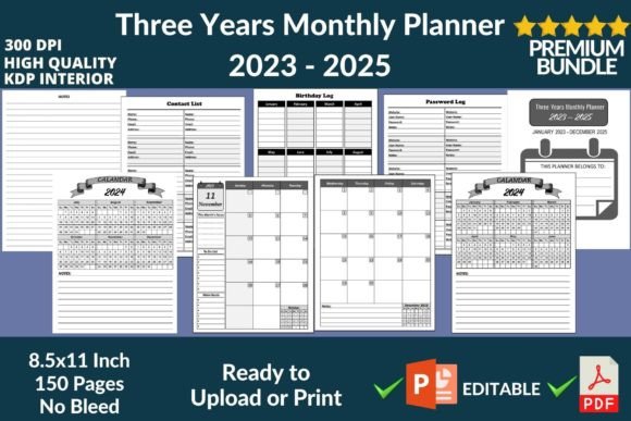 The Strategic Advantage of a Multi-Year Planner: Navigating 2023–2025 with Clarity
