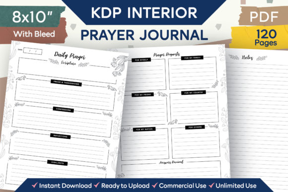 Understanding the Prayer Journal Template for Amazon KDP